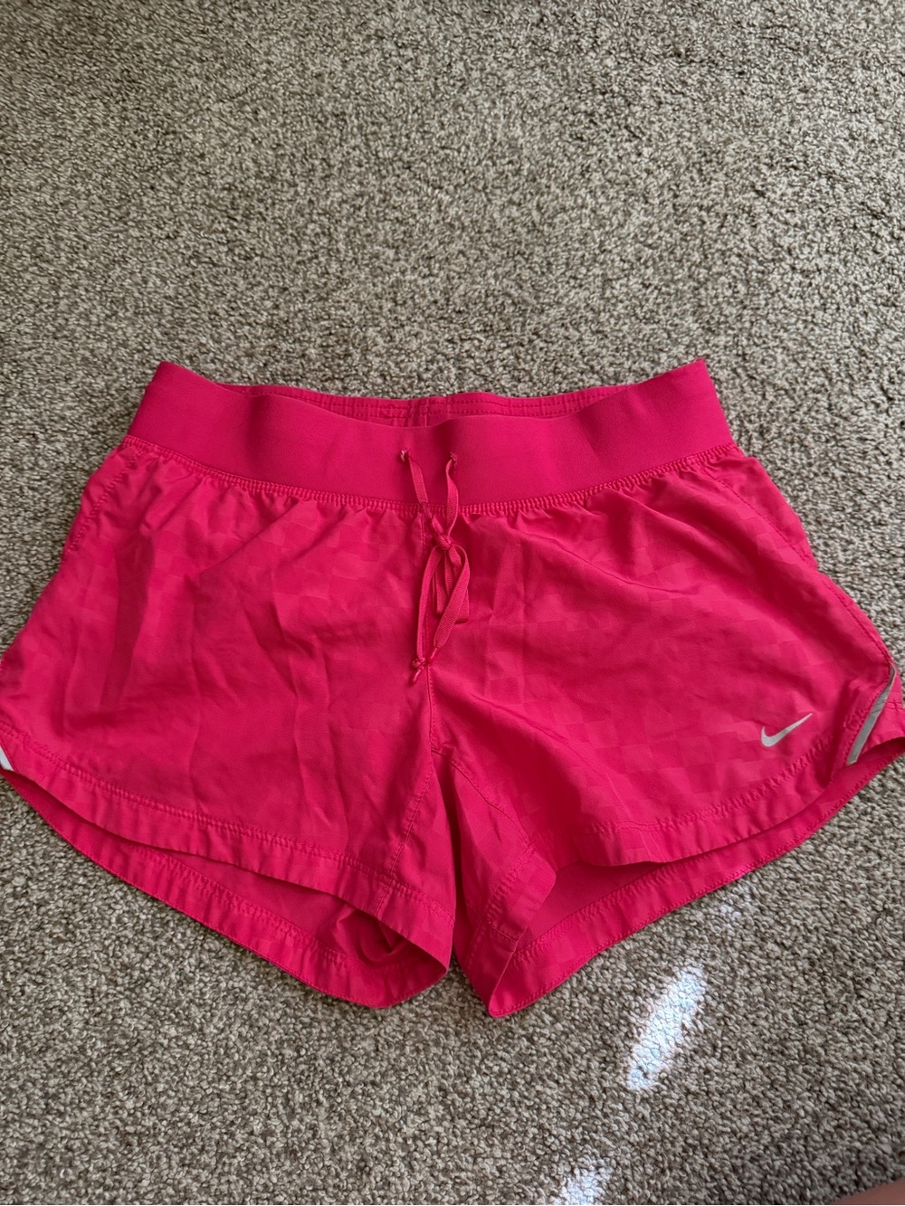 Nike Women's Hot Pink Athletic Running Shorts